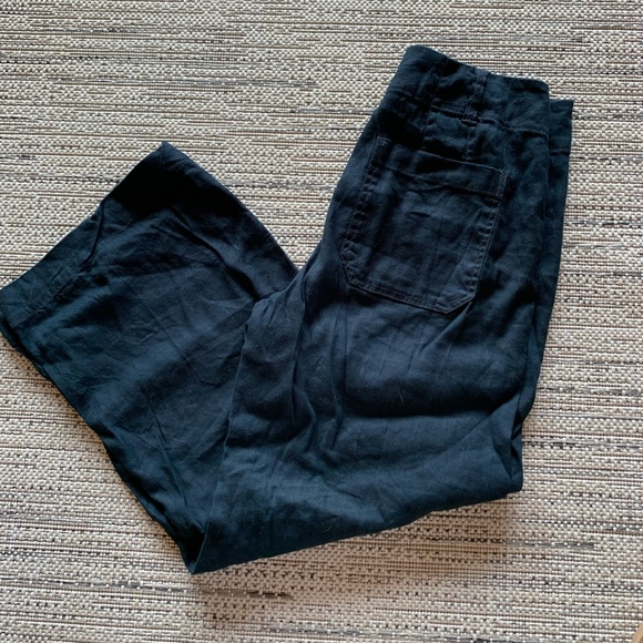 Anthropologie Maeve sailor pant, navy - Picture 1 of 8